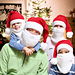 Santa Hat with Beard pattern 