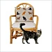 9 Cats Pillow pattern 