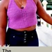 Suze-Anna Racerback Top pattern 