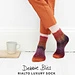 DB082 - Zig Zag lace Socks pattern 
