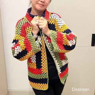 Ravelry: Kaleido Cardigan pattern by Desirean