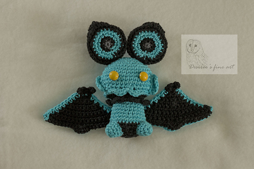 Noibat (Pokémon #714) - Stitch and Thread