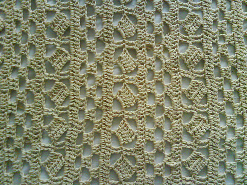 Lace Pattern Afghan photo 3