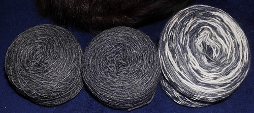 23.01.2025 das Garn für den Halswärmer