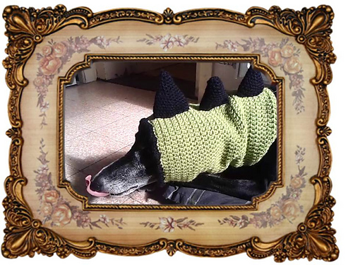 Greyhound/Dog Dragon Hat photo 2