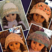 18" Doll & Newborn Hats pattern 