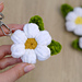 Flower Keychain & Hair Tie pattern