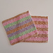 Rhythmic Stripes Dishcloth pattern 