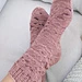 Socken Bienenweide pattern 