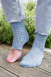 Lana Grossa Meilenweit 100 Tweed, #171 Graublau