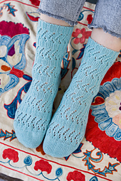 Lana Grossa Cool Wool 4 Socks, #7727 Helltürkis