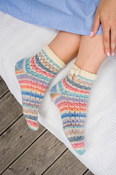 Lana Grossa Cool Wool 4 Socks Print, #7763 Regenbogen, Lana Grossa Cool Wool 4 Socks, #7710 Weiß