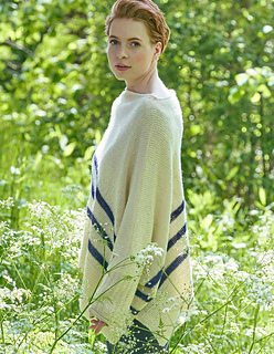 Lana Grossa Ecopuno, Fb 46 Ecru, Fb 10 Marine