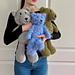 Disco-Bär Teddy pattern