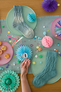 Lana Grossa Meilenweit Cosy Socks 6-fach, Fb 1009 Minttürkis