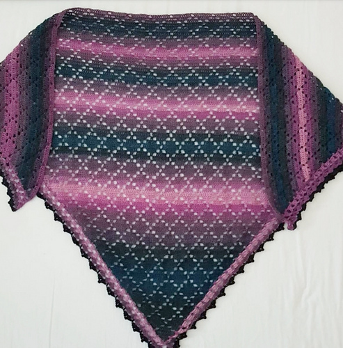Dusty diamond shawl photo 10