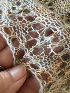 Using Beads on 1 skein version using Baah New York