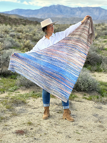 レアカラーP.H.D esigns QUILT SCARF PHD-22AW-12R 800FP QUILT SCARF Brown | Dresswell online store