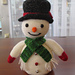 Amigurimi Mr Snowman pattern 