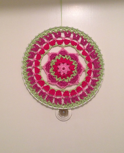 Autumn Spice Mandala Doily photo 2