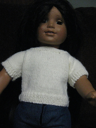 Plain T-Shirt for 18inch dolls photo 6
