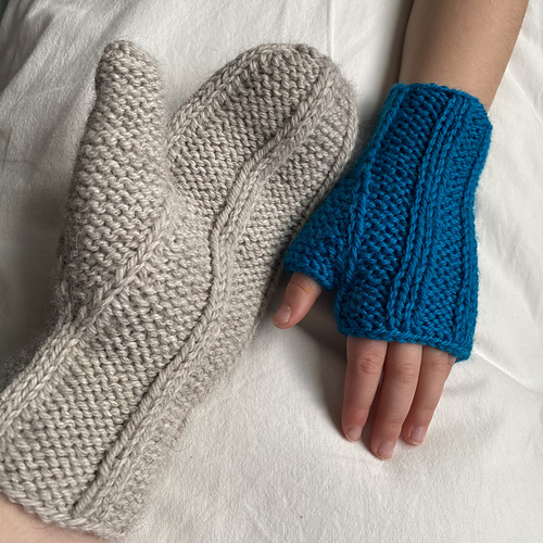 Garter Web Mitts