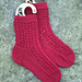 Strawberry Jam Socks pattern 
