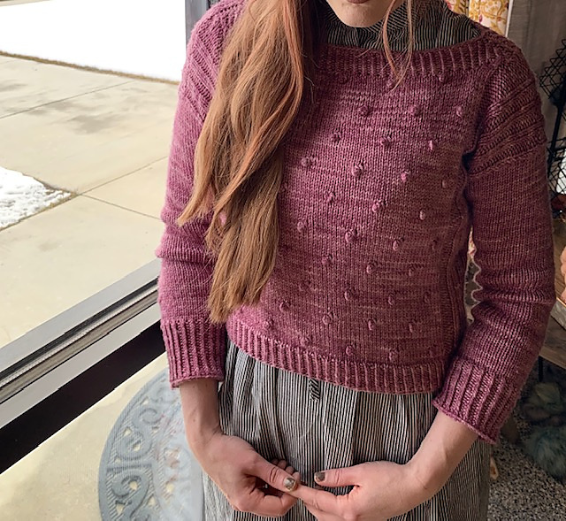 Worsted weight sweater pattern Clearance