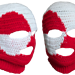 Greenland Flag Balaclava pattern 