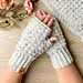 Easy Fingerless Mittens pattern