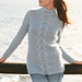 120-24 Jumper with rib and cables photo 3