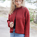 264-11  Spiced Cranberry Cardigan pattern 