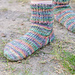 49-36 Rainbow Rascals Socks pattern 