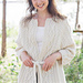 262-23 Braided Beauty Cardigan pattern 