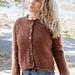262-8  Autumn Nutmeg Cardigan pattern 
