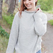 264-34  Winter’s Breath Sweater pattern 
