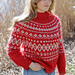 264-37 Crimson Cabin Sweater pattern