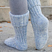 261-68 Ocean Veil Socks pattern 