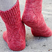 261-66 Garnet Glow Socks pattern 