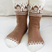 261-72 Frosty Town Socks pattern 