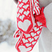 261-75 Heartwarming Mittens pattern