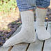 260-48 Grey Line Socks pattern 