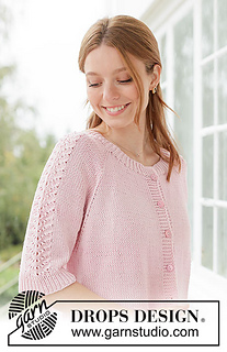Ravelry: 267-16 Elodie Lace Cardigan pattern by DROPS design