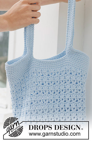 Ravelry: 265-9 Betty Blue Bag pattern by DROPS design