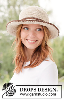 Ravelry: 265-2 Rustic Rhythm Hat pattern by DROPS design