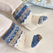 b19-27 Hello Stripes! Socks pattern 