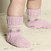b19-30 Strawberry Cheeks' Socks pattern 