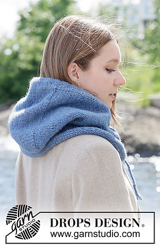 Ravelry: 270-1 Blueberry Hood pattern by DROPS design
