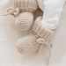 53-23 Warm Biscuit Booties pattern