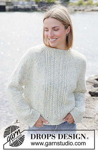 Swedish Style Patterns Ravelry: 273-16 Riverside Braids Sweater pattern by DROPS design